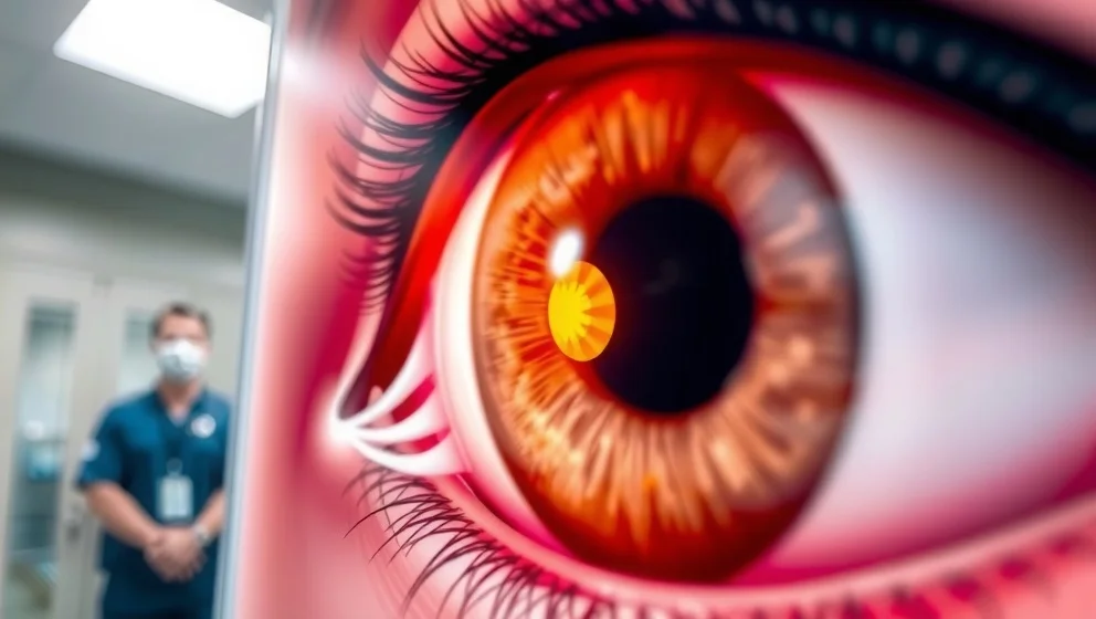 Bilder på cancer i ögat och vad de visar