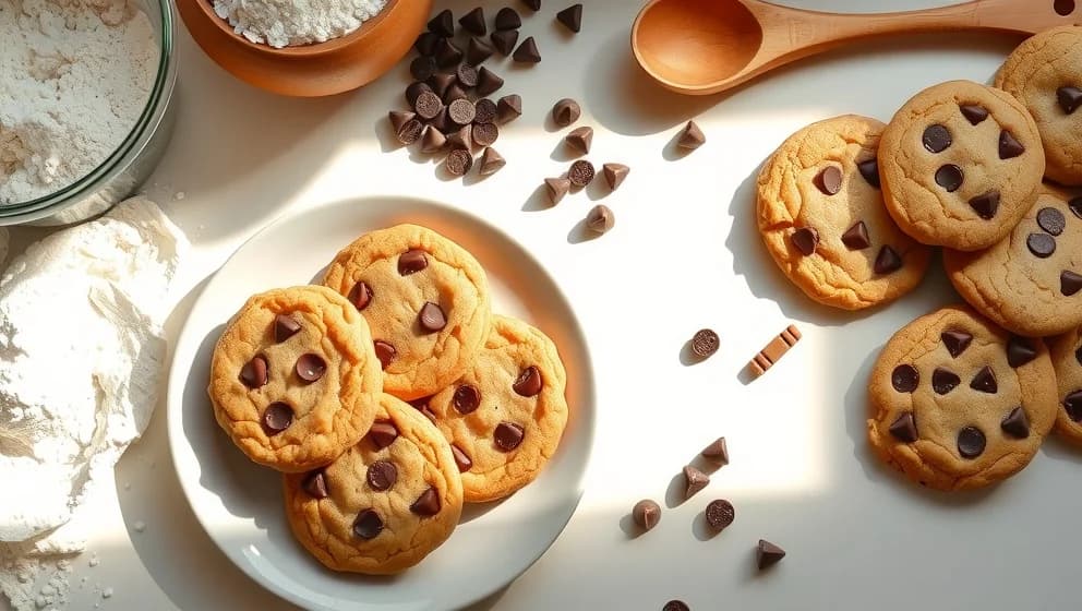Glutenfria chokladchipkakor som smakar gott