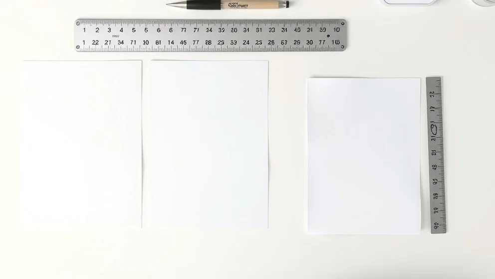 Hur stort är ett A4 ark