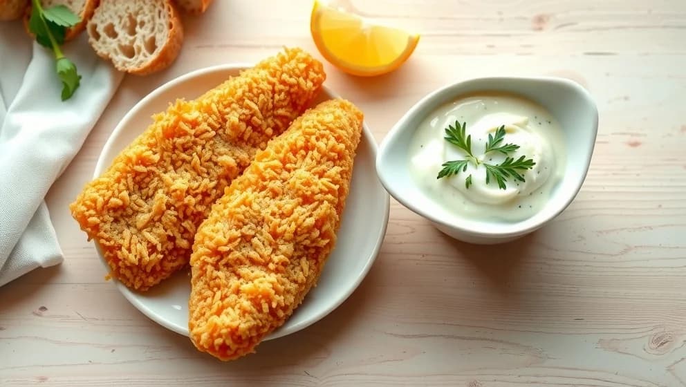 Kall sås till panerad fisk som verkligen smakar