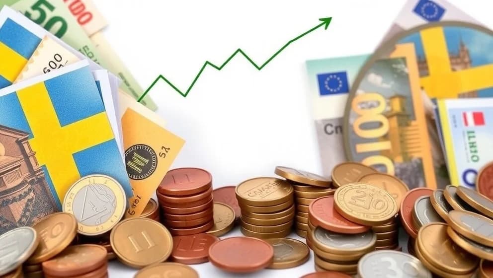 Kan man byta svenska kronor till euro