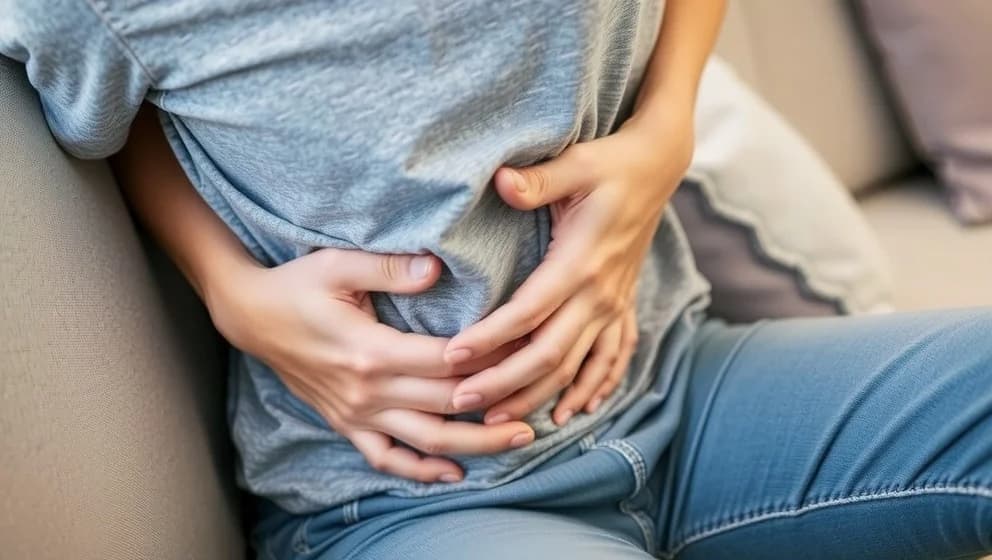 Ont i vänster sida mage vad kan det bero på