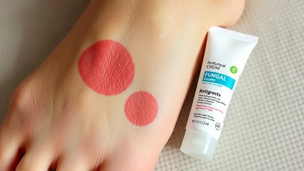 Svamp på huden bilder och vad de visar