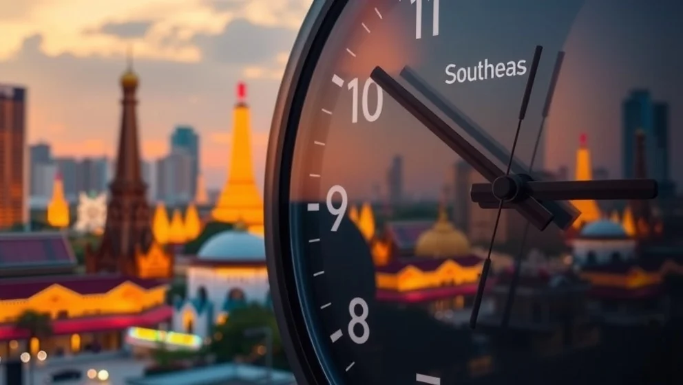 Vad är klockan i Thailand nu