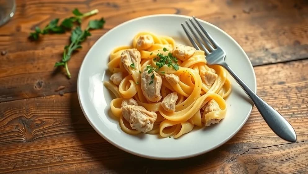 Världens godaste pasta med kyckling