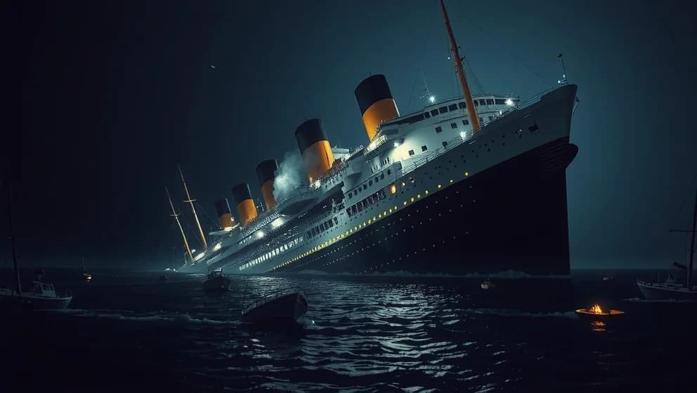 Vilket år sjönk Titanic